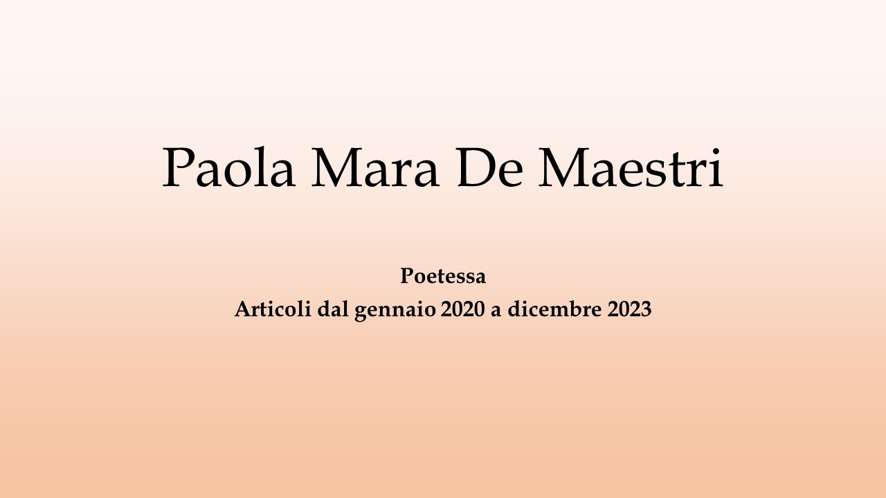 Articoli 2020-2023